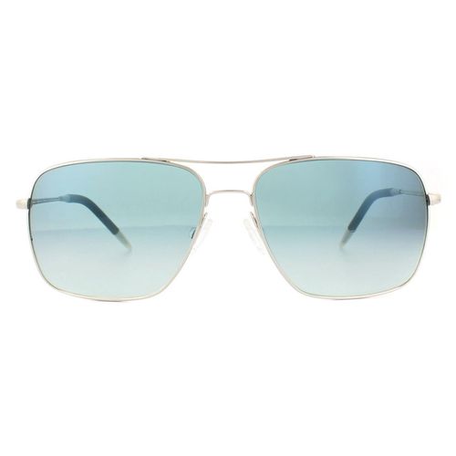 Aviator Silver Chrome Sapphire VFX Photochromic Sunglasses - - One Size - Oliver Peoples - Modalova