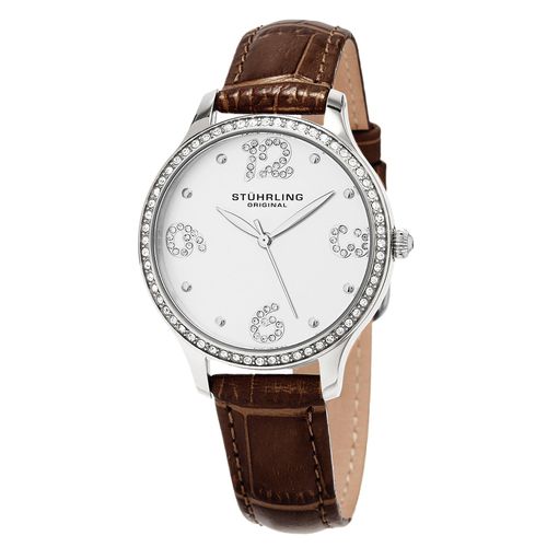 Womens Chic Quartz 36mm Fashion Watch with Leather Band - - One Size - STÜHRLING Original - Modalova