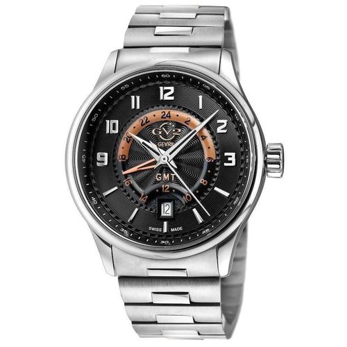 Giromondo Black Dial 42300B Swiss Quartz Watch - - One Size - GV2 - Modalova
