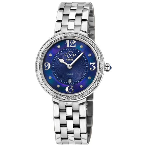 Womens Verona Steel Swiss Quartz Watch - - One Size - GV2 - Modalova
