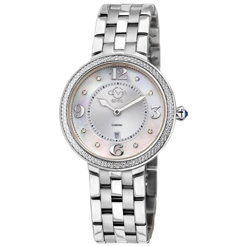 Womens Verona Steel Swiss Quartz Watch - - One Size - GV2 - Modalova