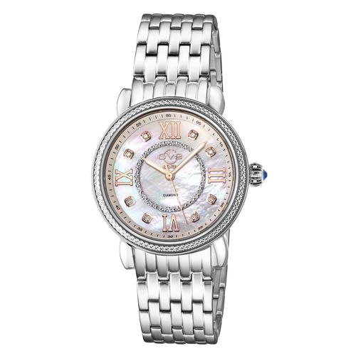 Womens Marsala Swiss Quartz Diamonds Bracelet watch - - One Size - GV2 - Modalova