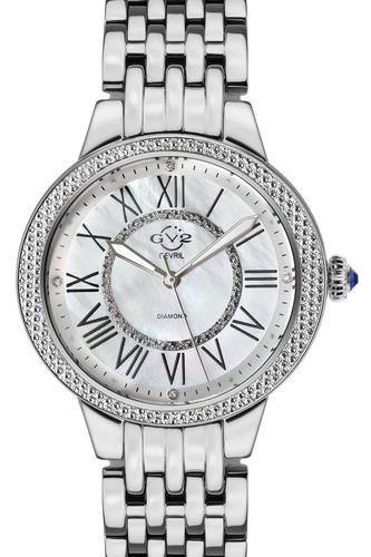 Womens Astor II Silver Dial Stainless Steel Swiss Quartz Watch - - One Size - GV2 - Modalova