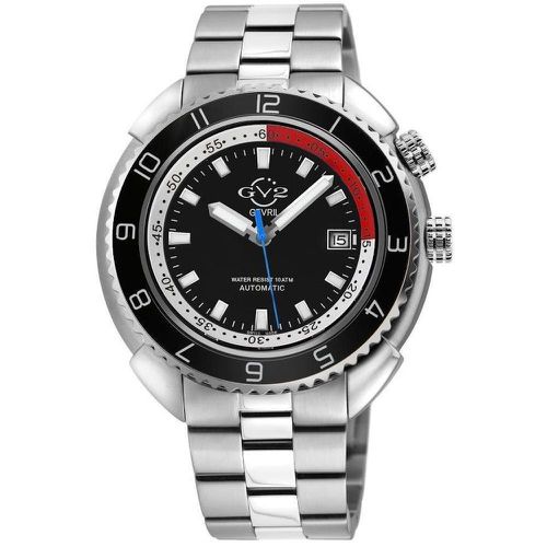 Squalo Swiss Automatic Bracelet Date Swiss Automatic Divers Watch - - One Size - GV2 - Modalova