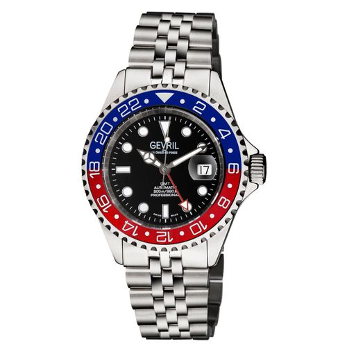 Wall Street GMT 4952B Swiss Automatic Sellita SW330 Watch - - One Size - Gevril - Modalova