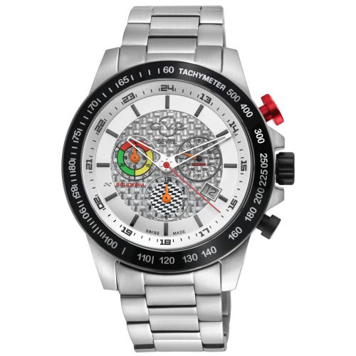 Scuderia Swiss Quartz White Dial Chronograph Date Watch - - One Size - NastyGal UK (+IE) - Modalova