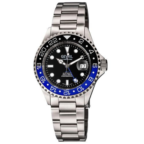 Wall Street GMT 4953A Swiss Automatic Sellita SW330 Watch - - One Size - Gevril - Modalova