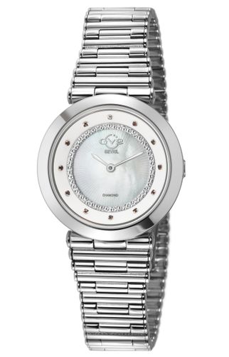 Womens Burano Swiss Quartz MOP Dial Stainless Steel Bracelet Diamond Watch - - One Size - NastyGal UK (+IE) - Modalova