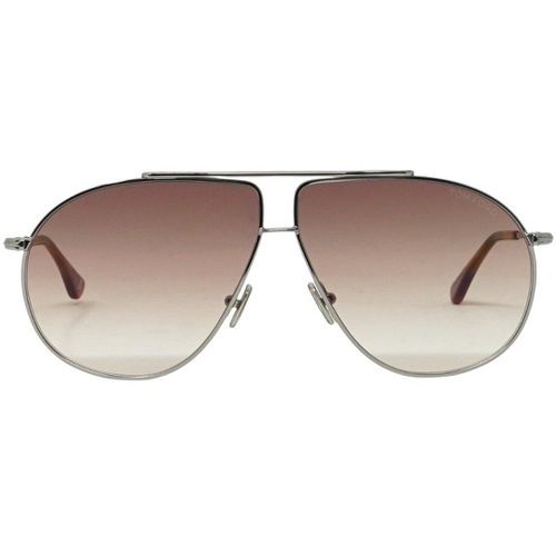 Riley-02 FT0825 14G Silver Sunglasses - - One Size - Tom Ford - Modalova