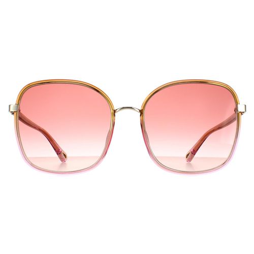 Womens Square to Pink Crystal Fade and Gold Pink Gradient CH0031S Franky - One Size - NastyGal UK (+IE) - Modalova