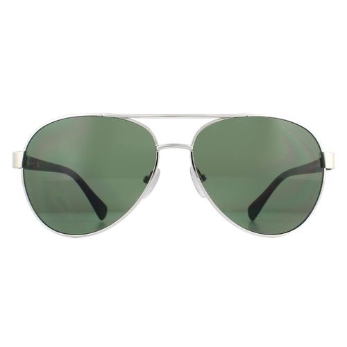 Aviator Silver Green Sunglasses - - One Size - NastyGal UK (+IE) - Modalova
