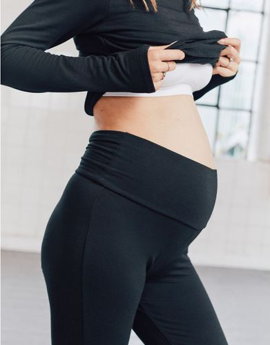 Black Thermal Maternity Leggings - Seraphine - Modalova