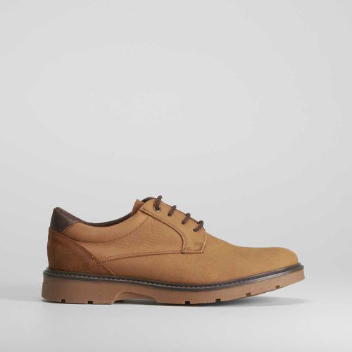 Zapato Blucher camel de piel casual - Talla: 40 - Senda Road - Modalova