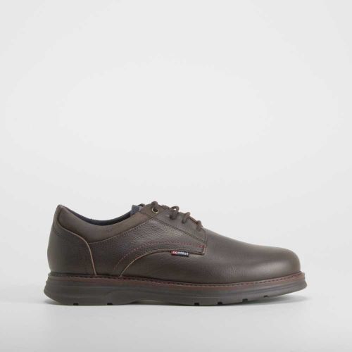 Zapato blucher piel marrón - Talla: 42 - Comfeet - Modalova