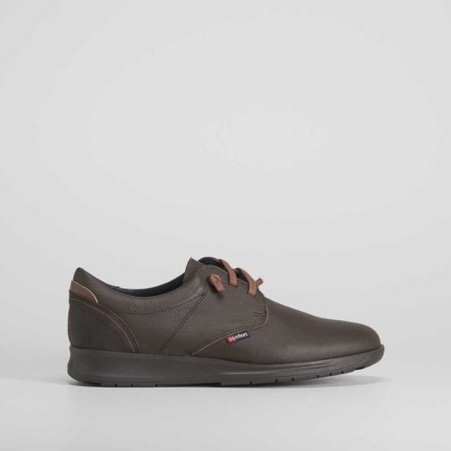 Zapato deportivo marrón de piel - Talla: 40 - Comfeet - Modalova