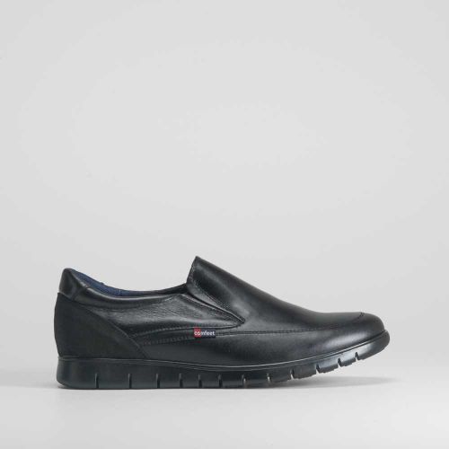Zapato slip on flex piel - Talla: 42 - Comfeet - Modalova