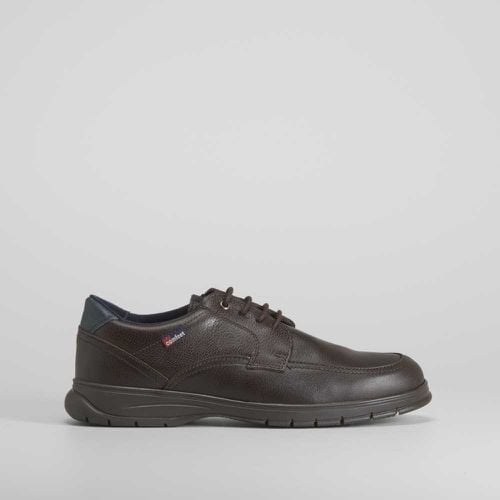 Zapato Blucher marrón de piel - Talla: 43 - Comfeet - Modalova