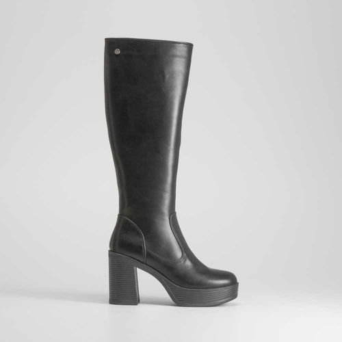 Bota alta de tacón con plataforma - Talla: 36 - NYC - Modalova