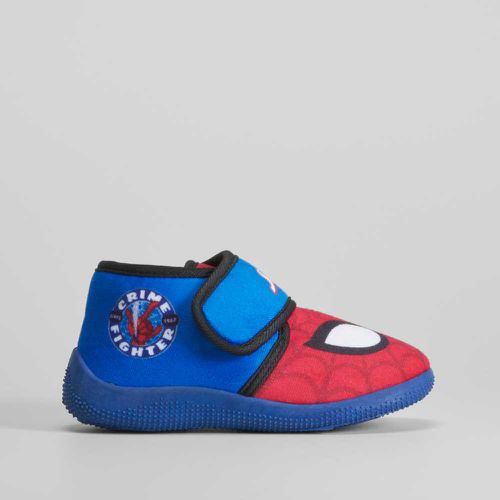 Zapatilla de casa velcro - Talla: 26 - Spiderman - Modalova