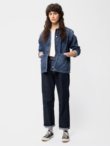 Nina Worker Jacket Denim Women's Organic Jackets X Small Sustainable Clothing - Nudie Jeans - Modalova