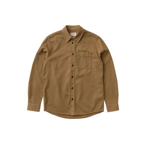 Chet Pigment Dye Hazel Men's Organic Shirts X Small Sustainable Clothing - Nudie Jeans - Modalova