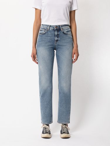Straight Sally Loving Twill Mid Waist Regular Straight Fit Women's Organic Jeans W27/L28 Sustainable Denim - Nudie Jeans - Modalova