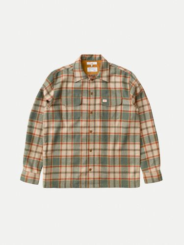 Sten Check Wool Multi Men's Organic Shirts Small Sustainable Clothing - Nudie Jeans - Modalova