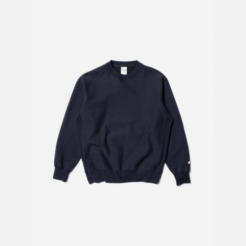 Hasse Sweater Crew Neck Navy Men's Organic Sweatshirts Medium Sustainable Clothing - Nudie Jeans - Modalova