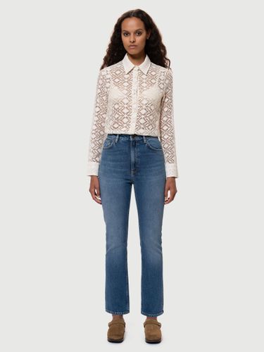 Rowdy Ruth French High Waist Regular Bootcut & Flared Leg Women's Organic Jeans W32/L28 Sustainable Denim - Nudie Jeans - Modalova