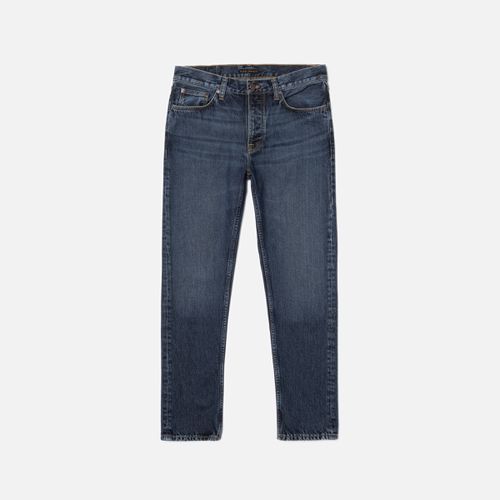 Steady Eddie II Soil Mid Waist Regular Tapered Fit Men's Organic Jeans W27/L28 Sustainable Denim - Nudie Jeans - Modalova