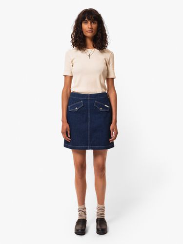 Elvy Western Denim Skirt Women's Organic X Small Sustainable Clothing - Nudie Jeans - Modalova