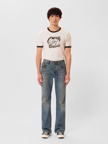 Ricky Fuzz Ringer T-Shirt Offwhite Men's Organic T-shirts Small Sustainable Clothing - Nudie Jeans - Modalova
