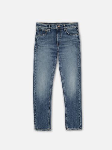 Lean Dean Delusion Mid Waist Slim Tapered Fit Men's Organic Jeans W24/L28 Sustainable Denim - Nudie Jeans - Modalova