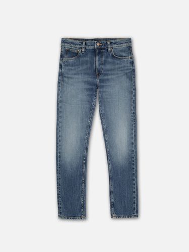 Lean Dean Delusion Mid Waist Slim Tapered Fit Men's Organic Jeans W27/L28 Sustainable Denim - Nudie Jeans - Modalova