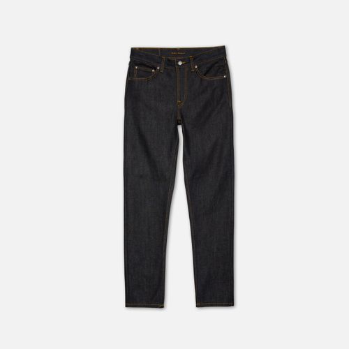 Steady Eddie II Dry Deluxe Mid Waist Regular Tapered Fit Men's Organic Jeans W24/L28 Sustainable Denim - Nudie Jeans - Modalova