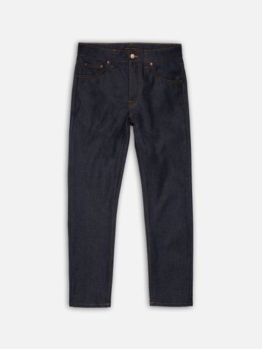 Solid Ollie Dry Abyss Men's Organic Jeans W24/L28 Sustainable Clothing - Nudie Jeans - Modalova