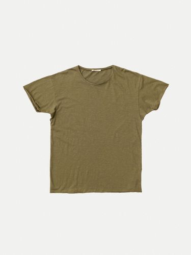 Roger Slub Faded Men's Organic T-shirts Small Sustainable Clothing - Nudie Jeans - Modalova