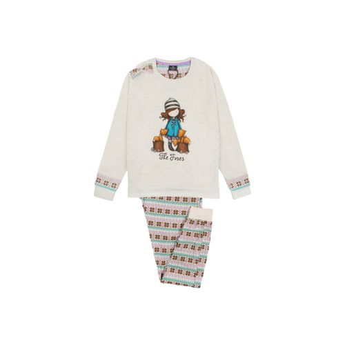 Pyjamas / Chemises de nuit Pyjama manches longues pantalon Felpa The Foxes ivoire Santoro - Admas - Modalova