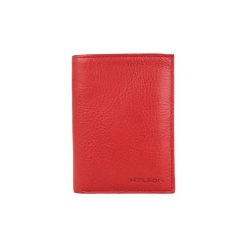 Sacoche Portefeuille en cuir Cover - Rouge - Wylson - Modalova