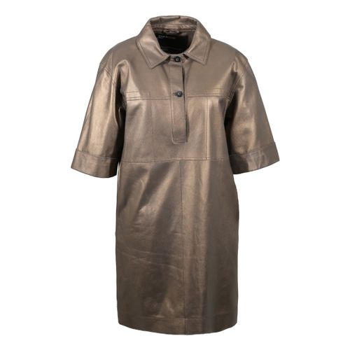 Robe Robe en cuir Caracas ref 54146 marron vieilli - Oakwood - Modalova