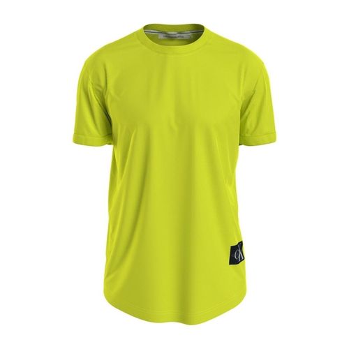 T-shirt T Shirt Ref 55948 lre Jaune - Calvin Klein Jeans - Modalova