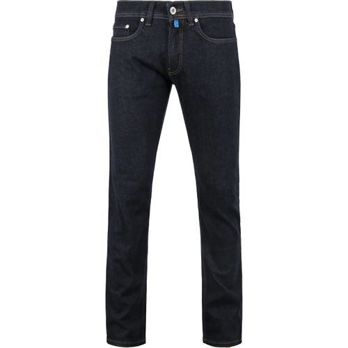 Pantalon Jean Lyon Tapered Bleu Foncé - Pierre Cardin - Modalova