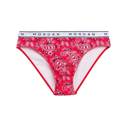 Culottes & slips Slip en coton rouge Isa - Morgan - Modalova