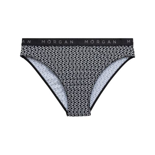 Culottes & slips Slip en microfibre noir Gaby - Morgan - Modalova