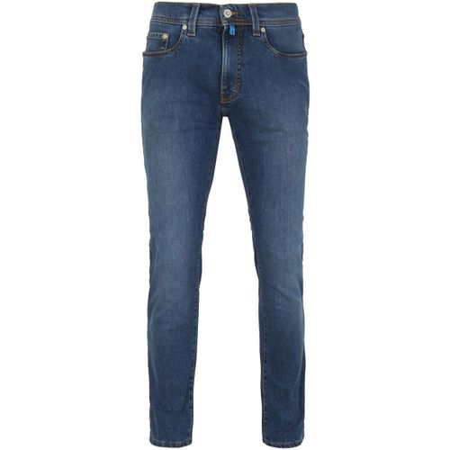 Pantalon Jean Lyon Tapered Future Flex Bleu Stonewash - Pierre Cardin - Modalova
