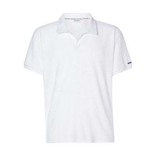 T-shirt Polo Jeans Ref 59388 YCD Blanc - Calvin Klein Jeans - Modalova