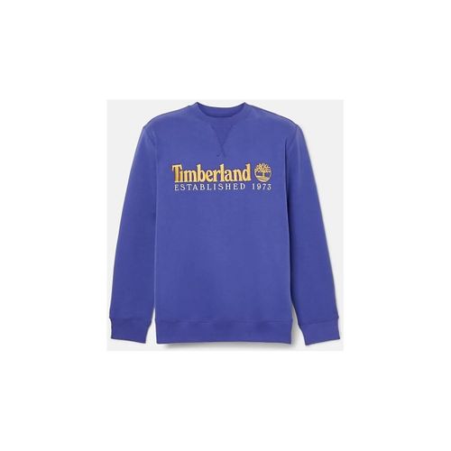 Sweat-shirt TB0A65DD LS EST. 1973 CREW BB SWEATSHIRT-ED5 B CLEM BLU - Timberland - Modalova