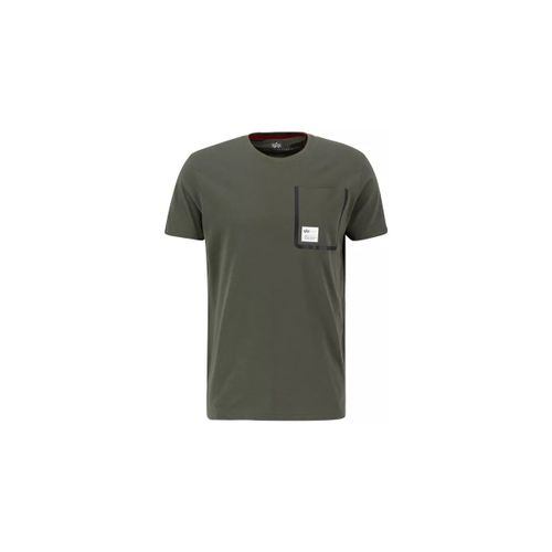 T-shirt LABEL POCKET - Alpha Industries - Modalova