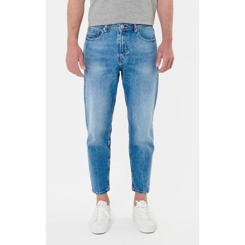 Jeans - Jean loose cropped - bleu - Kaporal - Modalova
