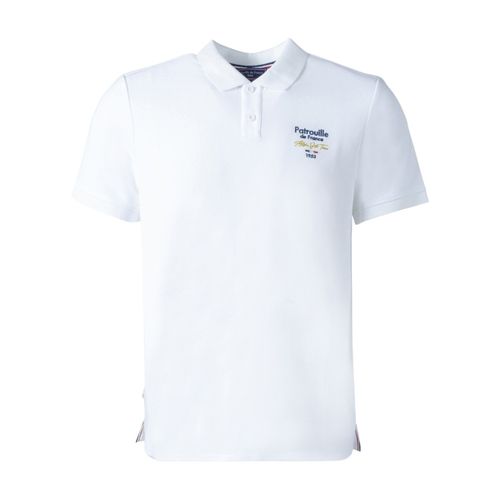 T-shirt Polo Racing High Ref 60509 Blanc - Patrouille De France - Modalova